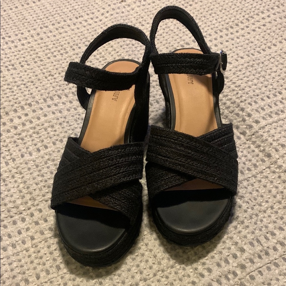 Old Navy Black Women's Sandals